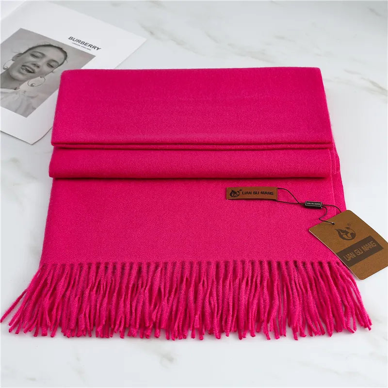 Soft Cashmere Winter Scarf