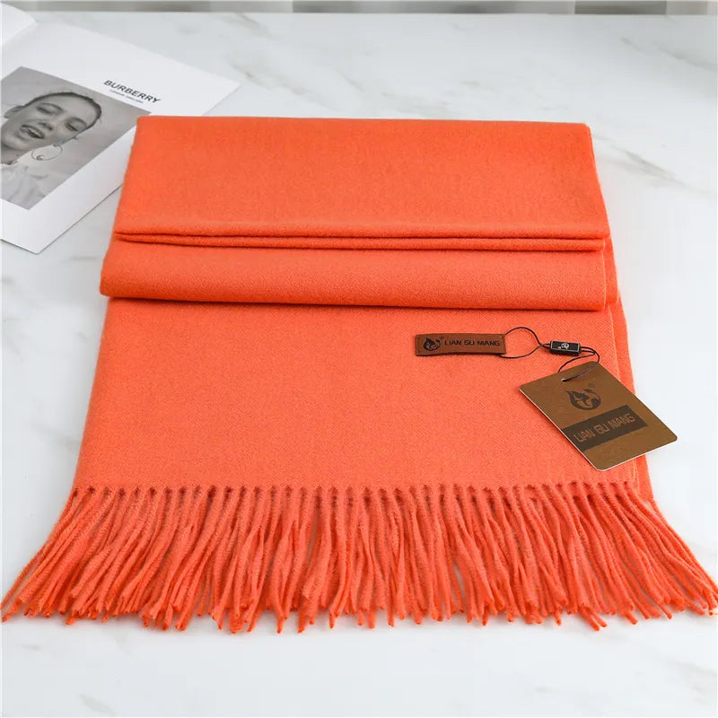 Soft Cashmere Winter Scarf
