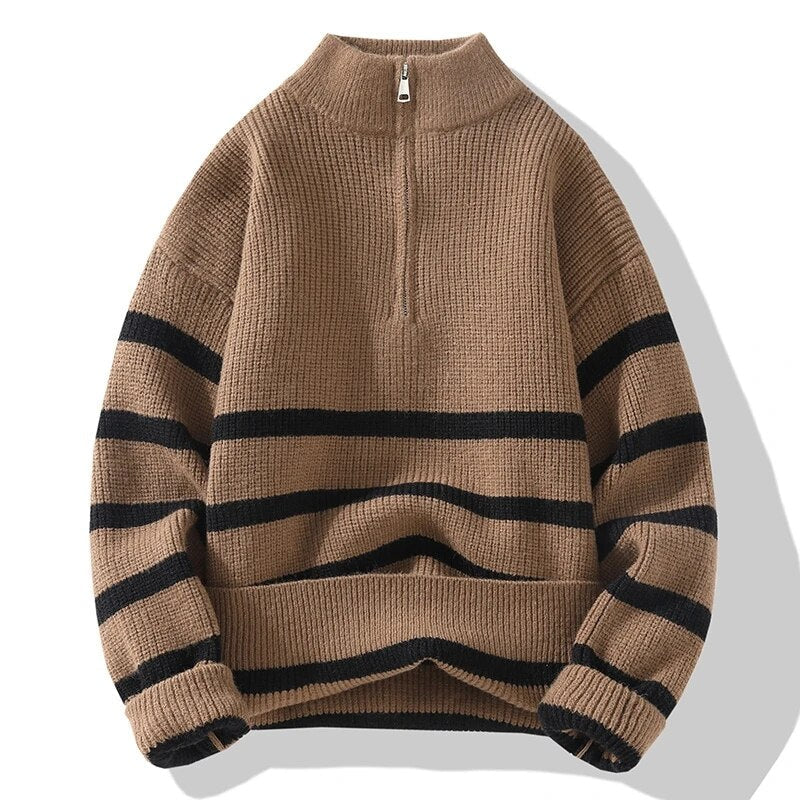 Women's Cozy Zip Up Winter Sweater