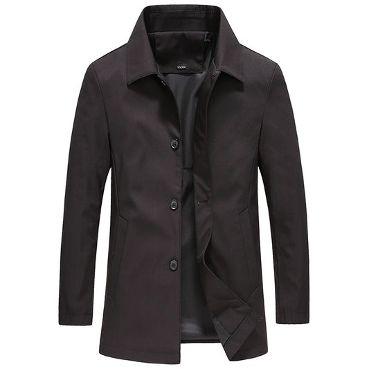 Classic Fit Men's Button Down Jacket - VogeLuxe