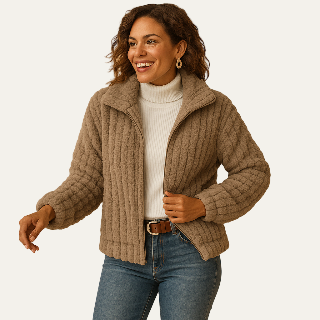 VogeLuxe | Women’s Oversized Faux Leather Bomber Jacket