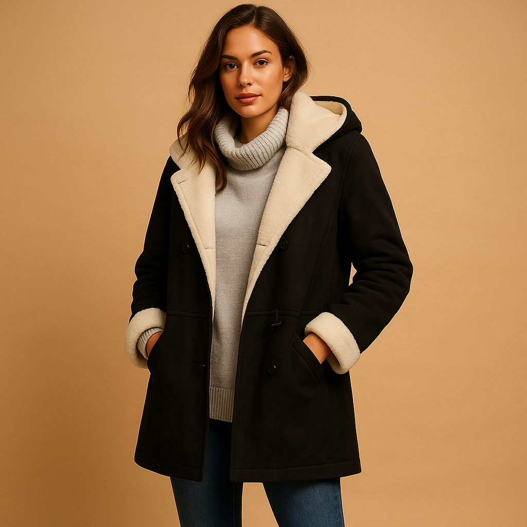 Cozy Faux Fur Lined Winter Coat