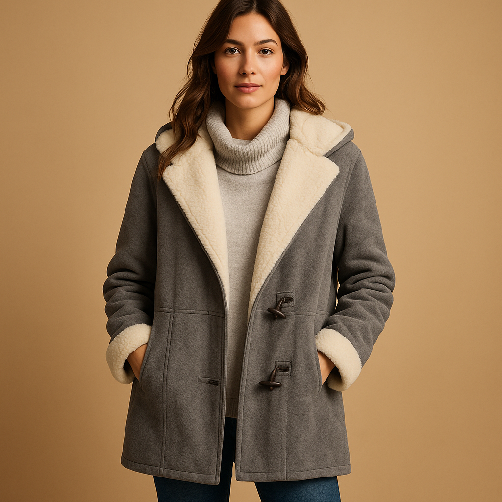 Cozy Faux Fur Lined Winter Coat