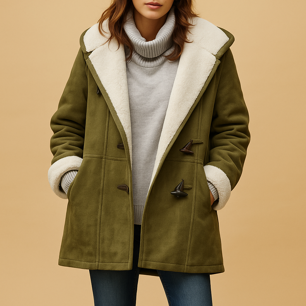 Cozy Faux Fur Lined Winter Coat