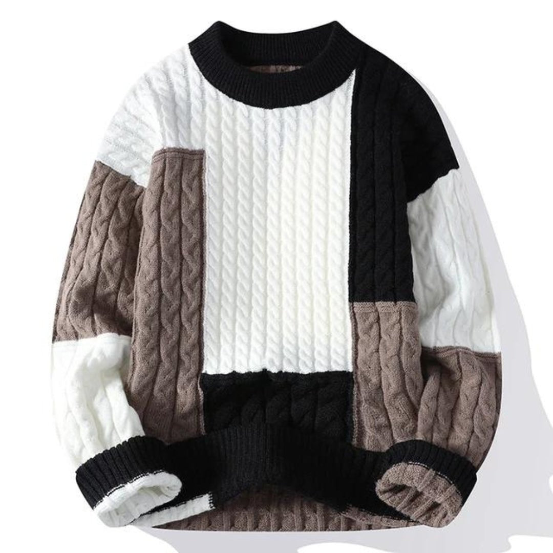 Classic Men's Multi Color Crew Sweater
