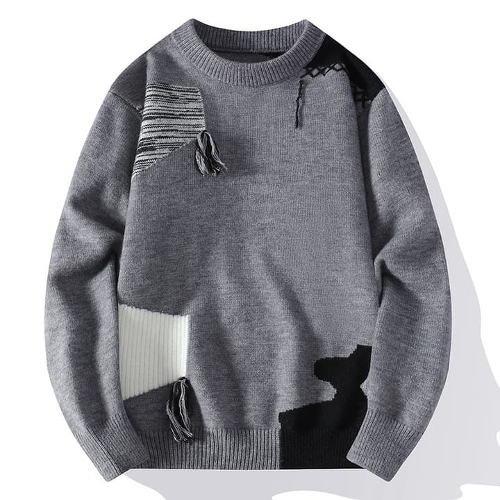 Men's Large Cozy Crew Neck Sweater
