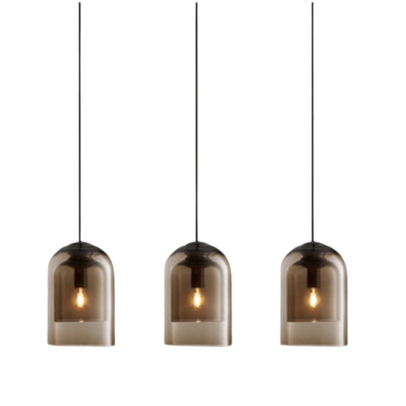 Elegant Glass Ceiling Lamp - VogeLuxe