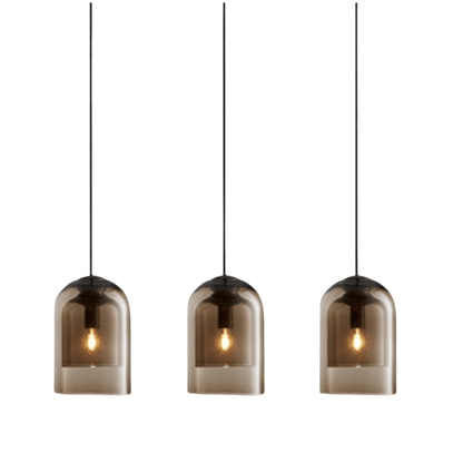 Elegant Glass Ceiling Lamp - VogeLuxe
