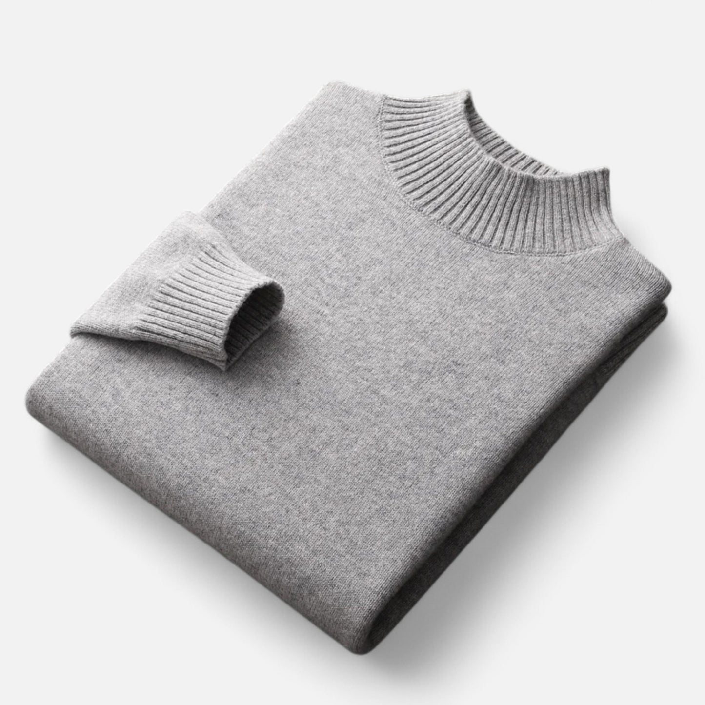 Classic Men's Wool Crew Neck Sweater