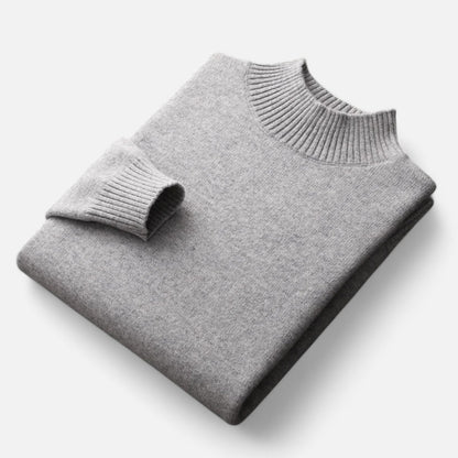 Classic Men's Wool Crew Neck Sweater