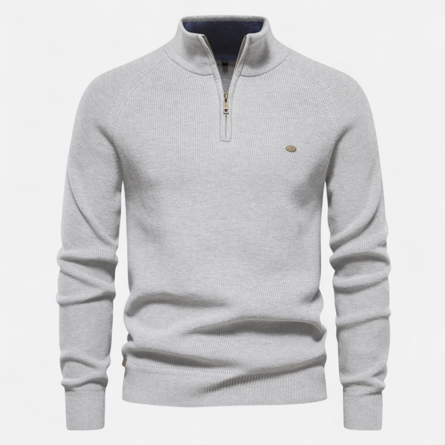 Cozy Men's Crew Neck Knit Sweater - VogeLuxe