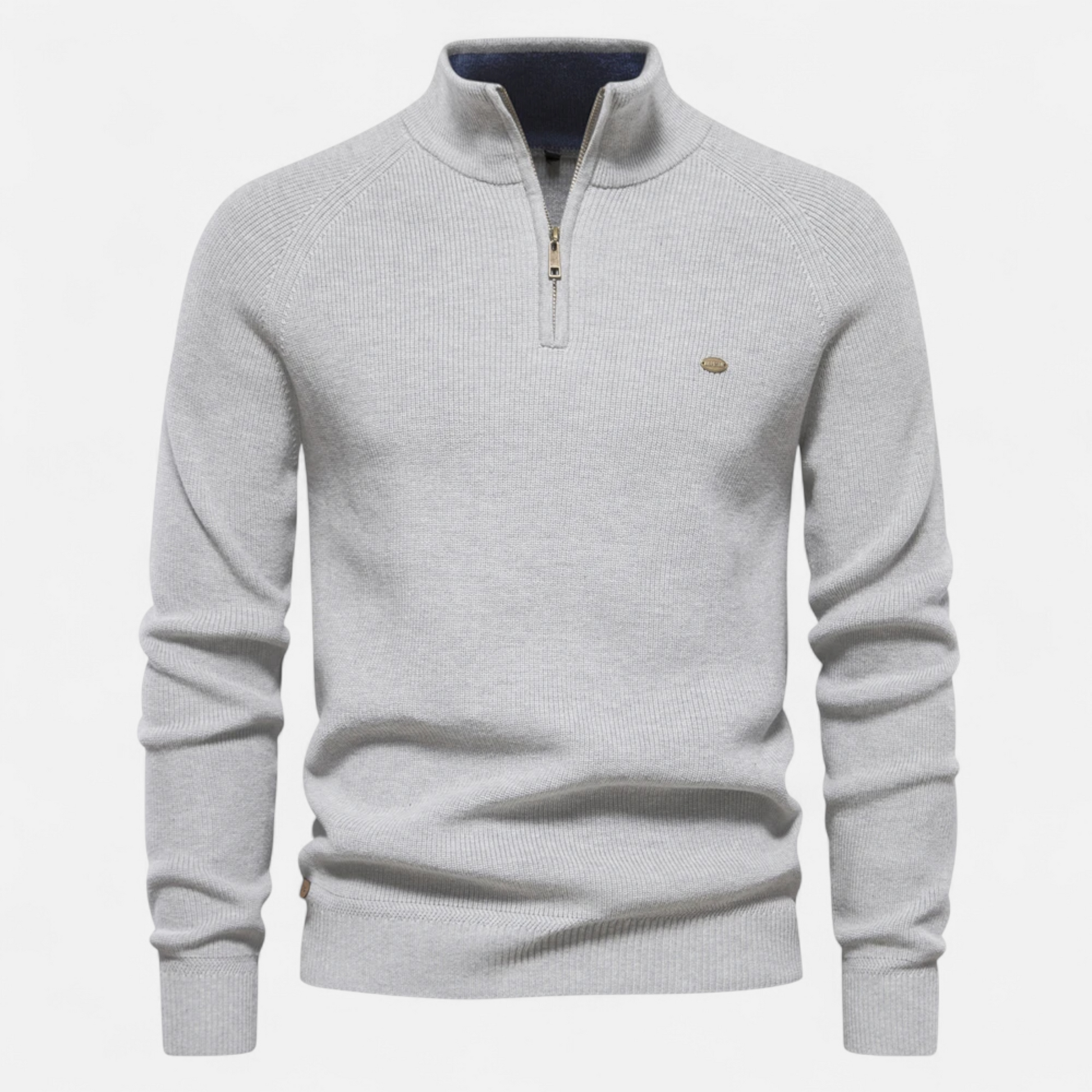 Cozy Men's Crew Neck Knit Sweater - VogeLuxe