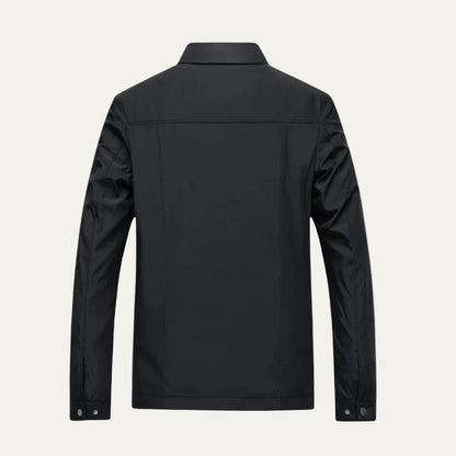 VogeLuxe | Men’s Minimalist Harrington Zip Jacket