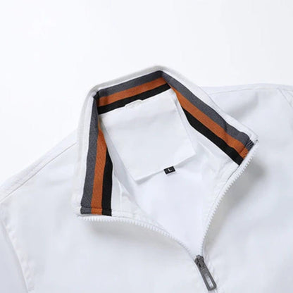 VogeLuxe | Men’s Lightweight Zip Front Bomber Jacket