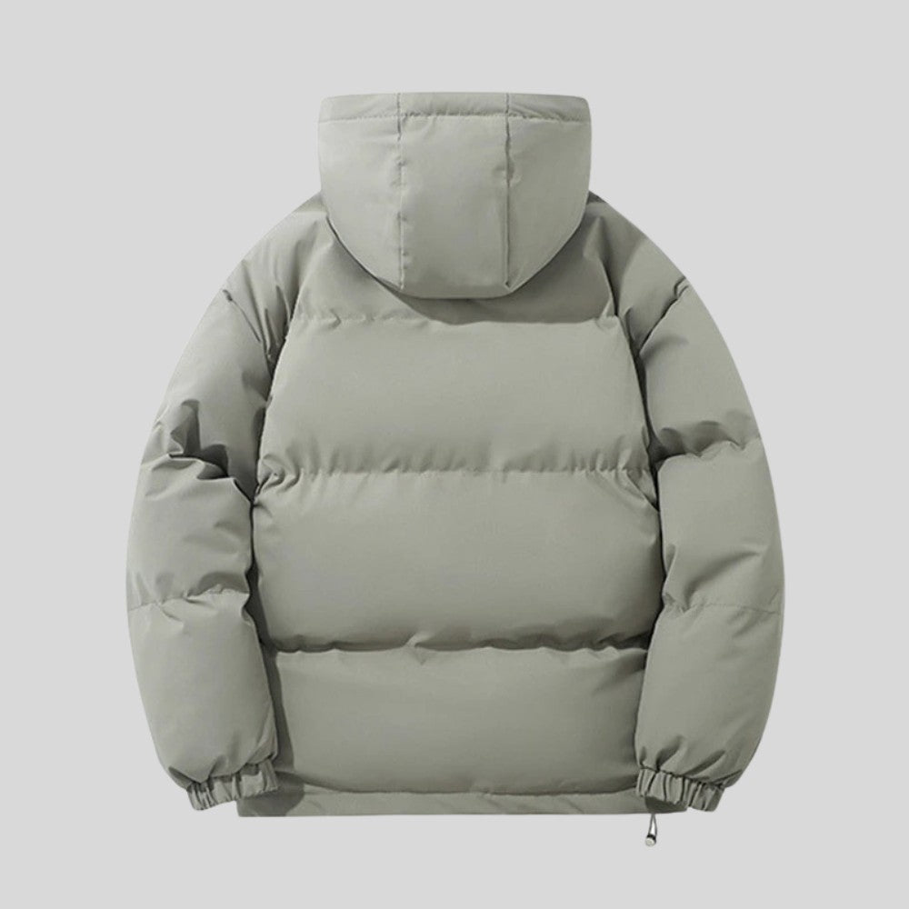 VogeLuxe | Men’s Cold Weather Hooded Puffer Jacket
