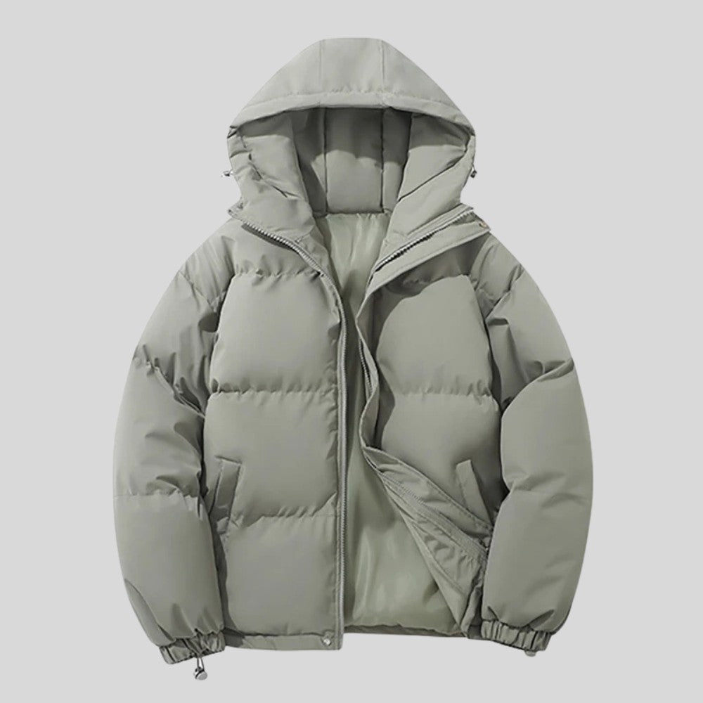 VogeLuxe | Men’s Cold Weather Hooded Puffer Jacket