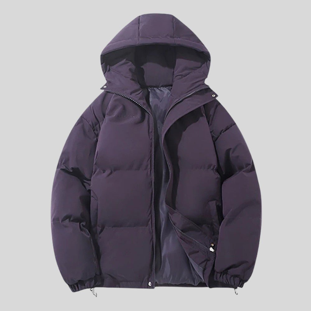 VogeLuxe | Men’s Cold Weather Hooded Puffer Jacket