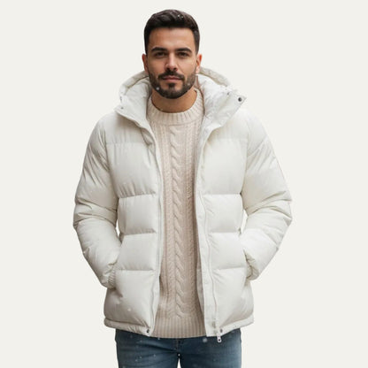 VogeLuxe | Men’s Cold Weather Hooded Puffer Jacket