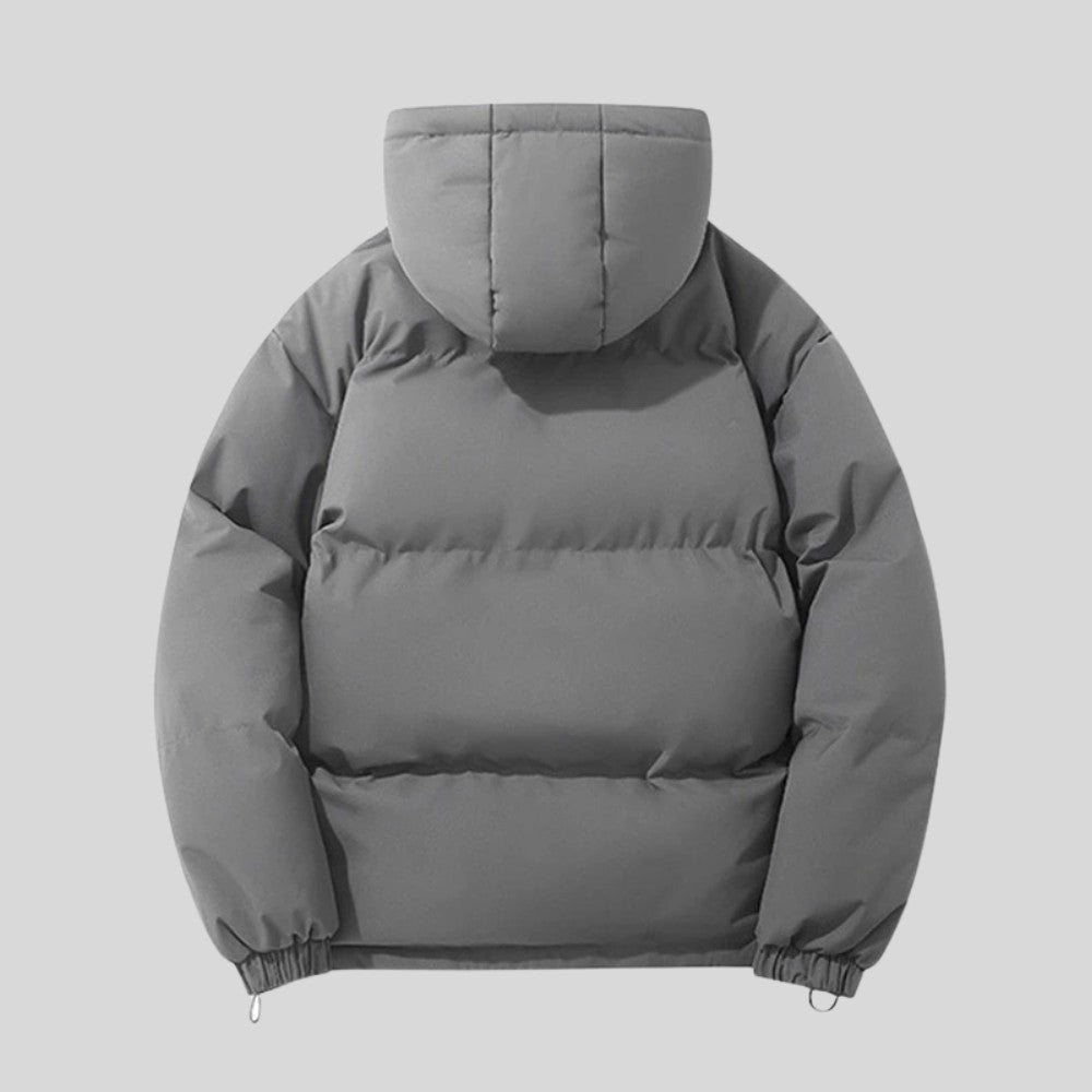 VogeLuxe | Men’s Cold Weather Hooded Puffer Jacket