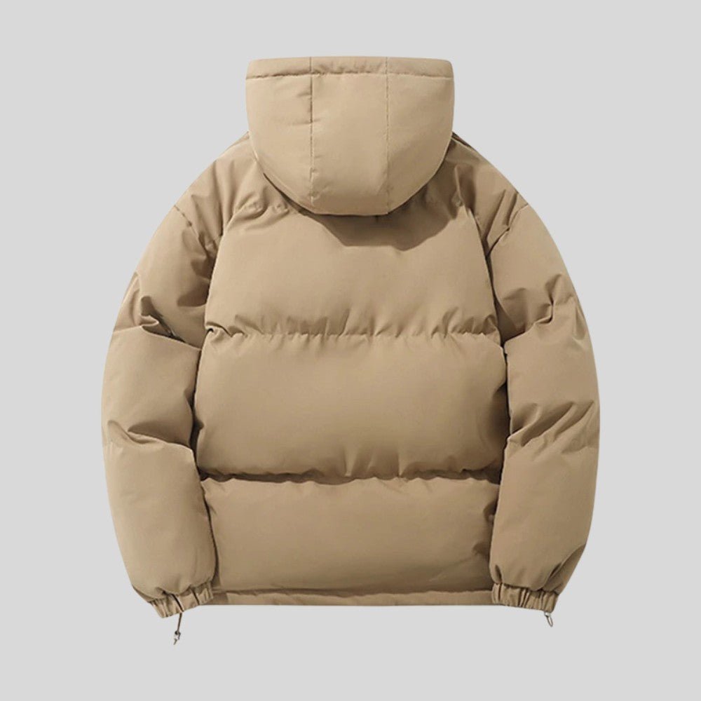 VogeLuxe | Men’s Cold Weather Hooded Puffer Jacket