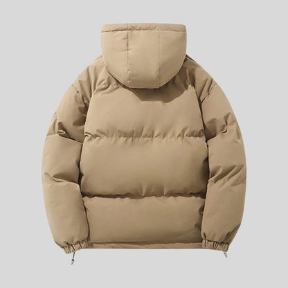 VogeLuxe | Men’s Cold Weather Hooded Puffer Jacket