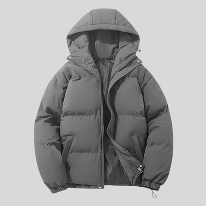 VogeLuxe | Men’s Cold Weather Hooded Puffer Jacket