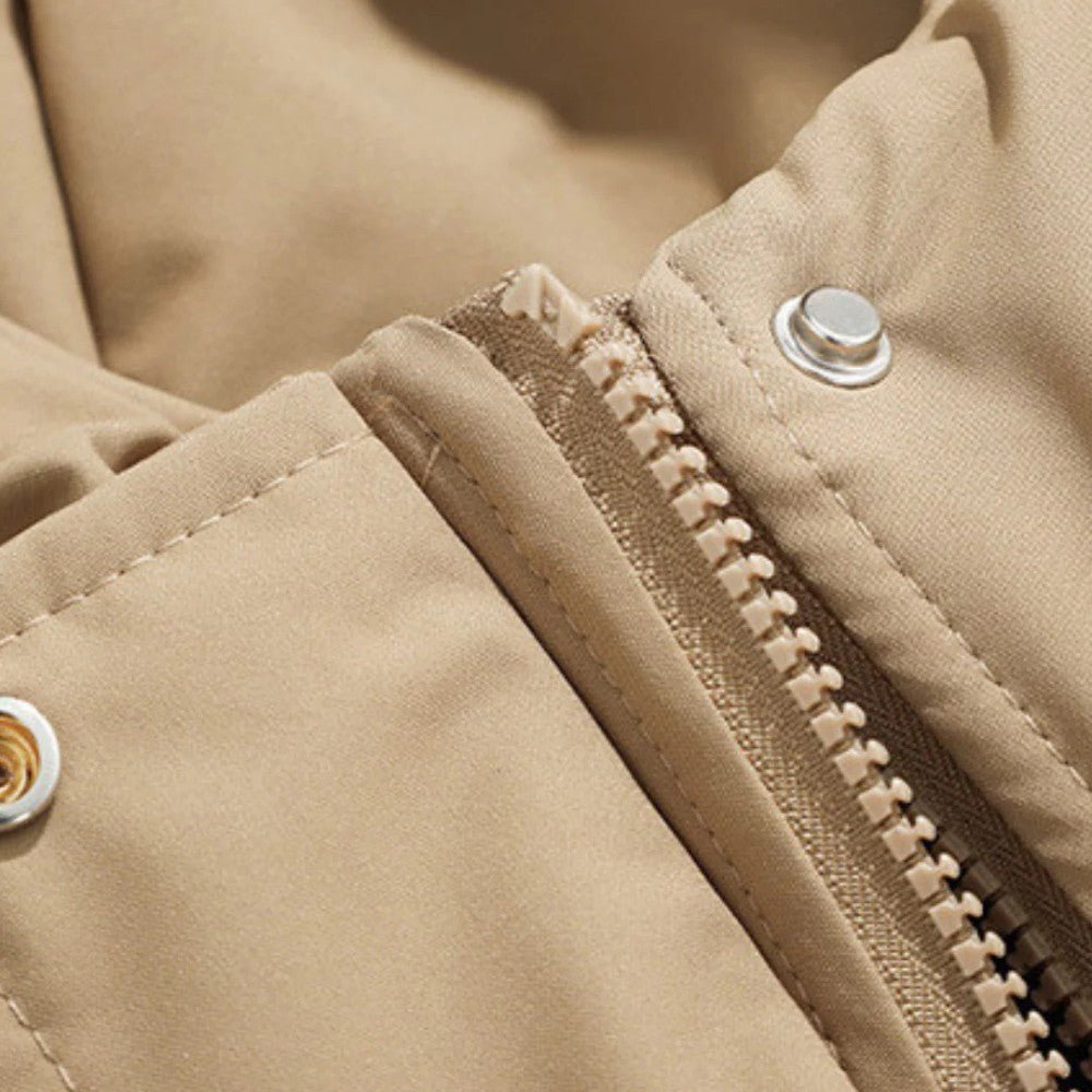 VogeLuxe | Men’s Cold Weather Hooded Puffer Jacket