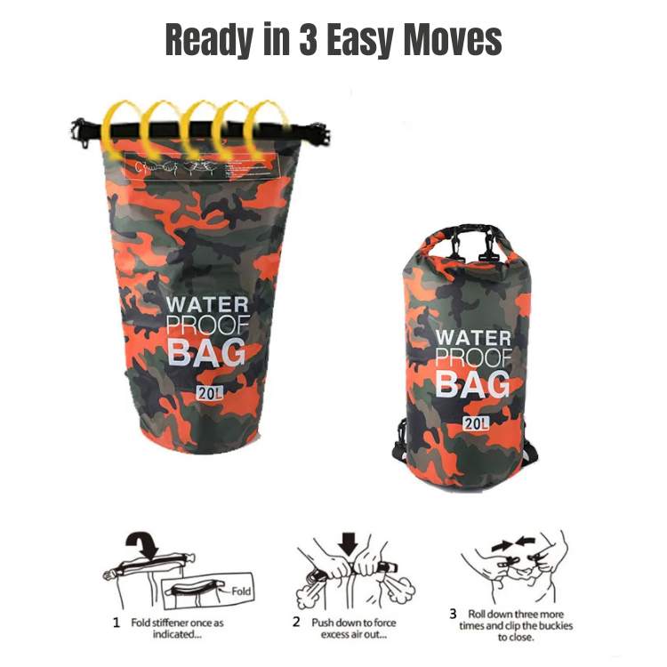 VogeLuxe | Unisex Waterproof Roll Top Dry Bag