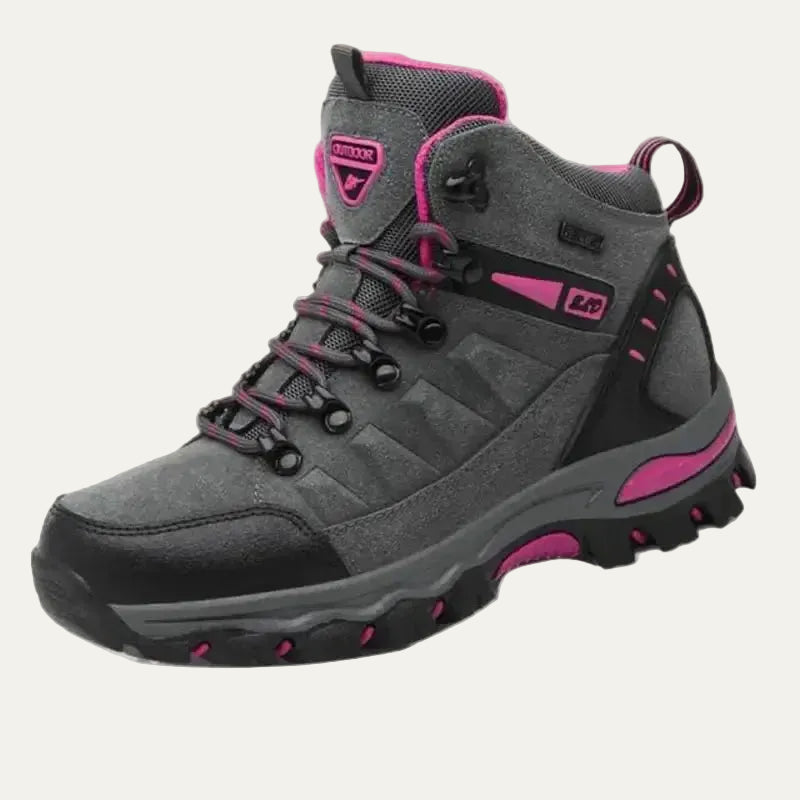 VogeLuxe | Women’s Mid Cut Outdoor Hiking Boots With Rugged Sole