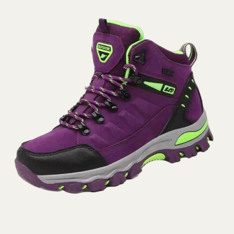 VogeLuxe | Women’s Mid Cut Outdoor Hiking Boots With Rugged Sole