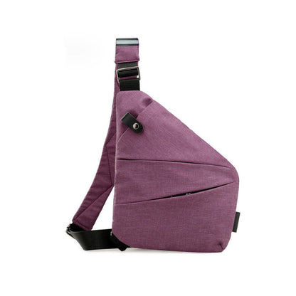 Secure Travel Crossbody Sling Bag With Safe Pockets