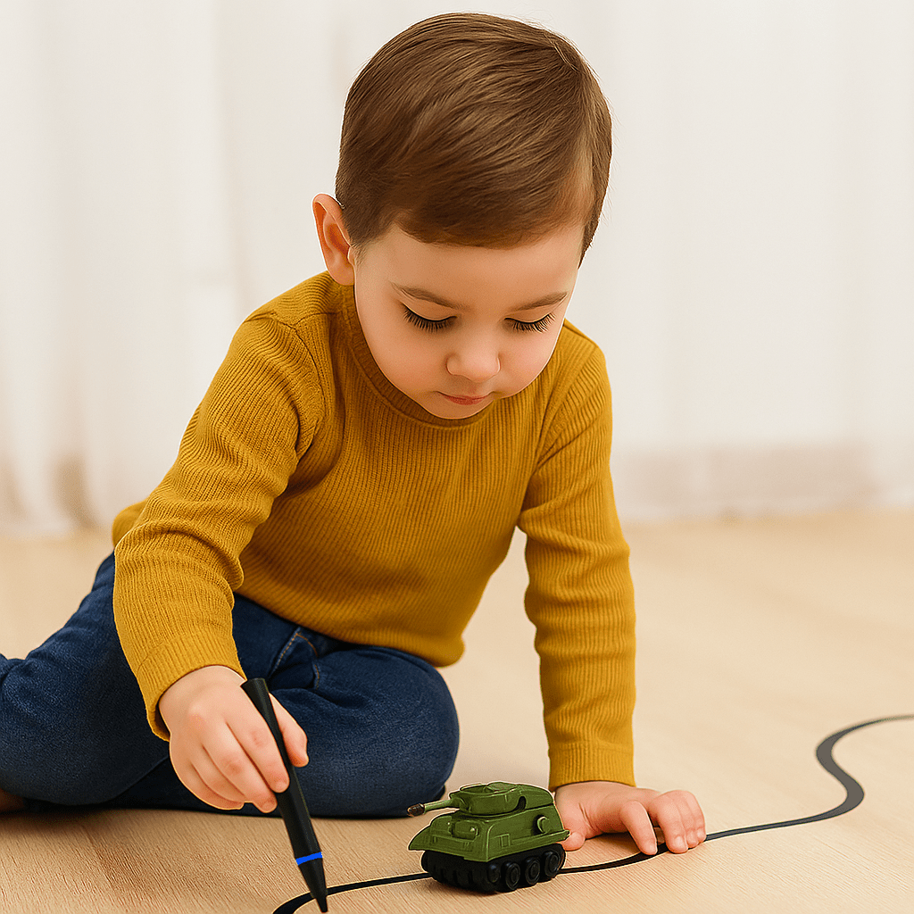 Fun Electric Tracing Car Toy for Children