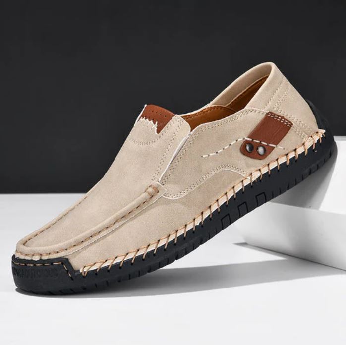Comfortable Mens Leather Slip On Shoes