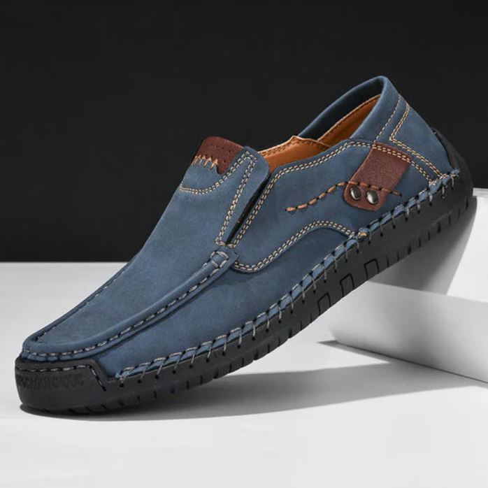 Comfortable Mens Leather Slip On Shoes