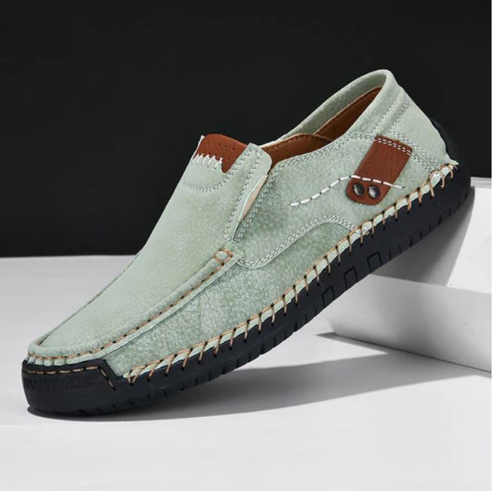 Comfortable Mens Leather Slip On Shoes