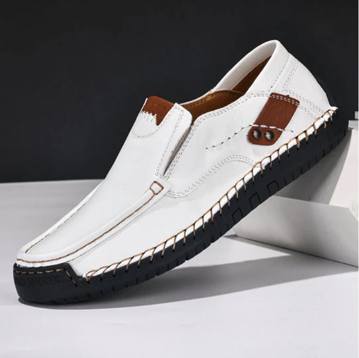 Comfortable Mens Leather Slip On Shoes