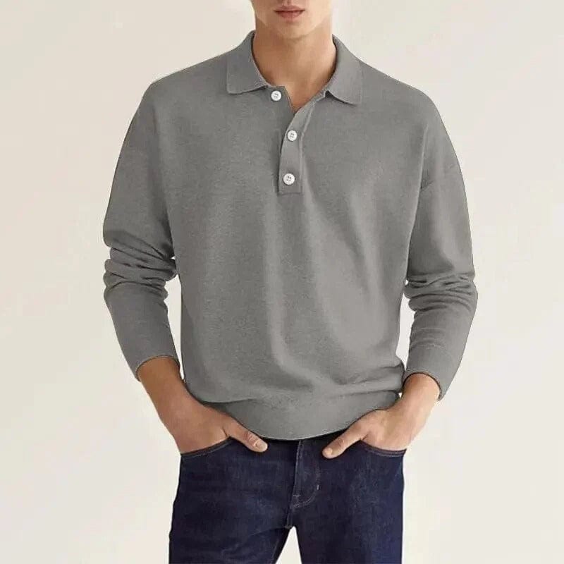 Relaxed Fit Casual Long Sleeve Shirt