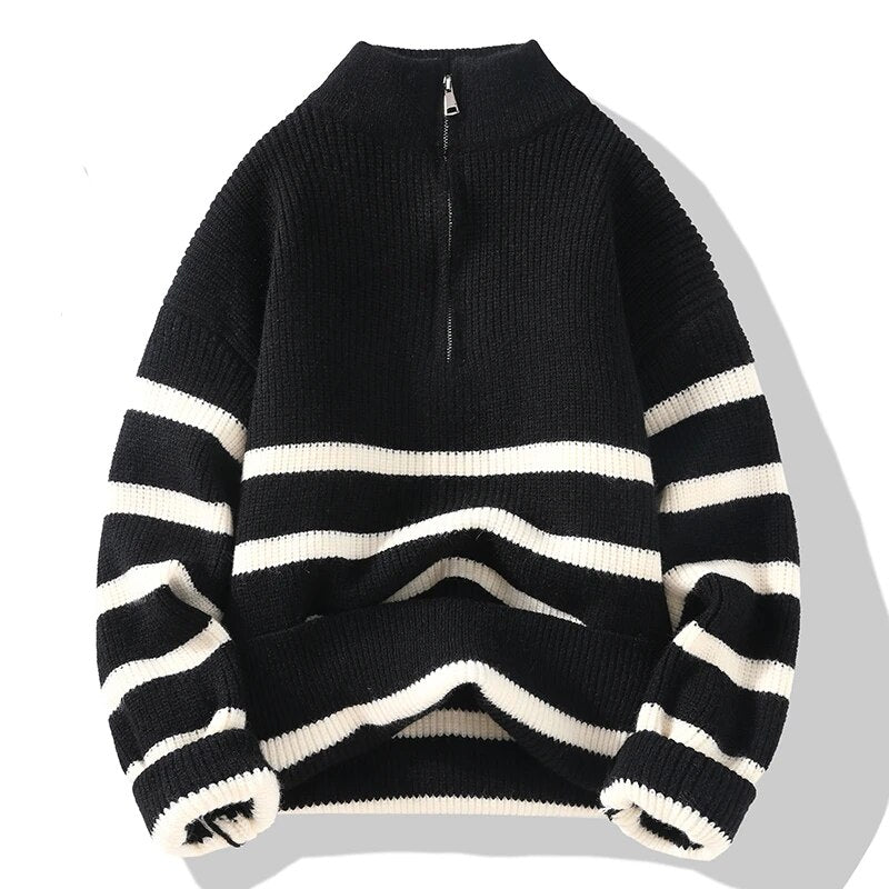 Women's Cozy Zip Up Winter Sweater - VogeLuxe