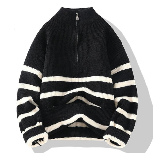 Women's Cozy Zip Up Winter Sweater - VogeLuxe