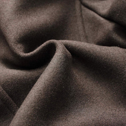 VogeLuxe | Men’s Wool Blend Peacoat with Hidden Bib and Quilted Lining