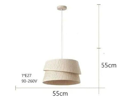 Elegant Fabric Pendant Lamp