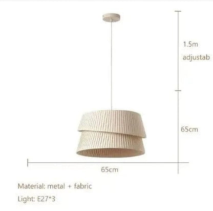 Elegant Cloth Hanging Lamp