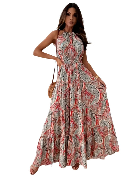 Beautiful Summer Maxi Dress Lightweight Design - VogeLuxe