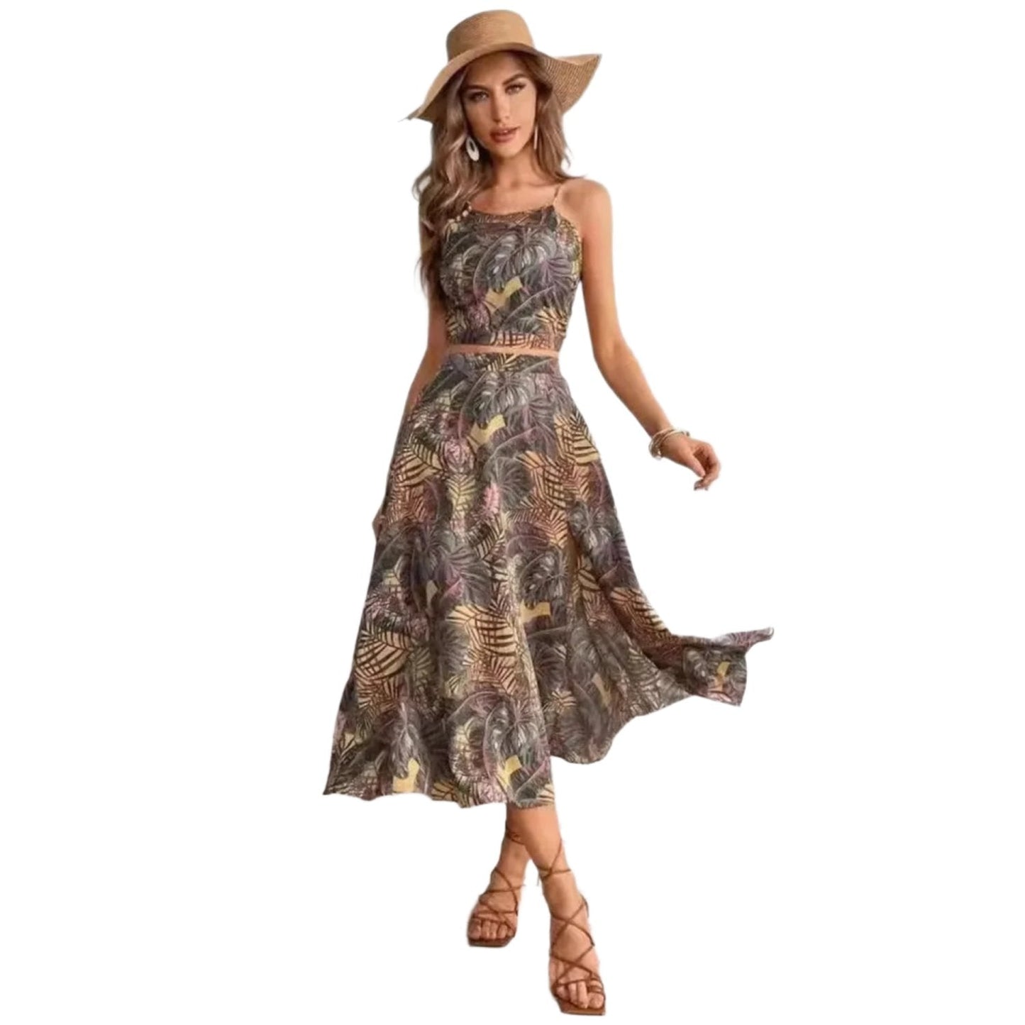 Tahlia - Midi Dress - Chic - Breathable - Perfect for Summer - BritishElegance