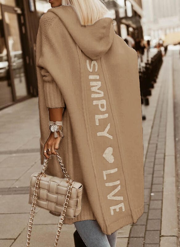 Women's Parka Style Long Hood Coat