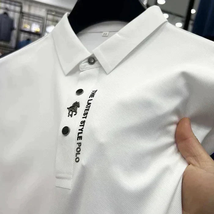 Smooth Fit Men's Cotton Polo Shirt