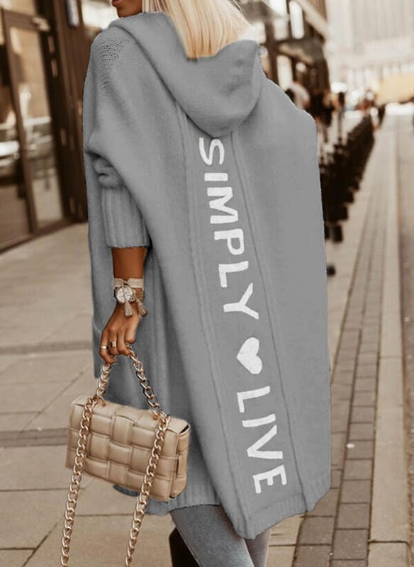 Women's Parka Style Long Hood Coat