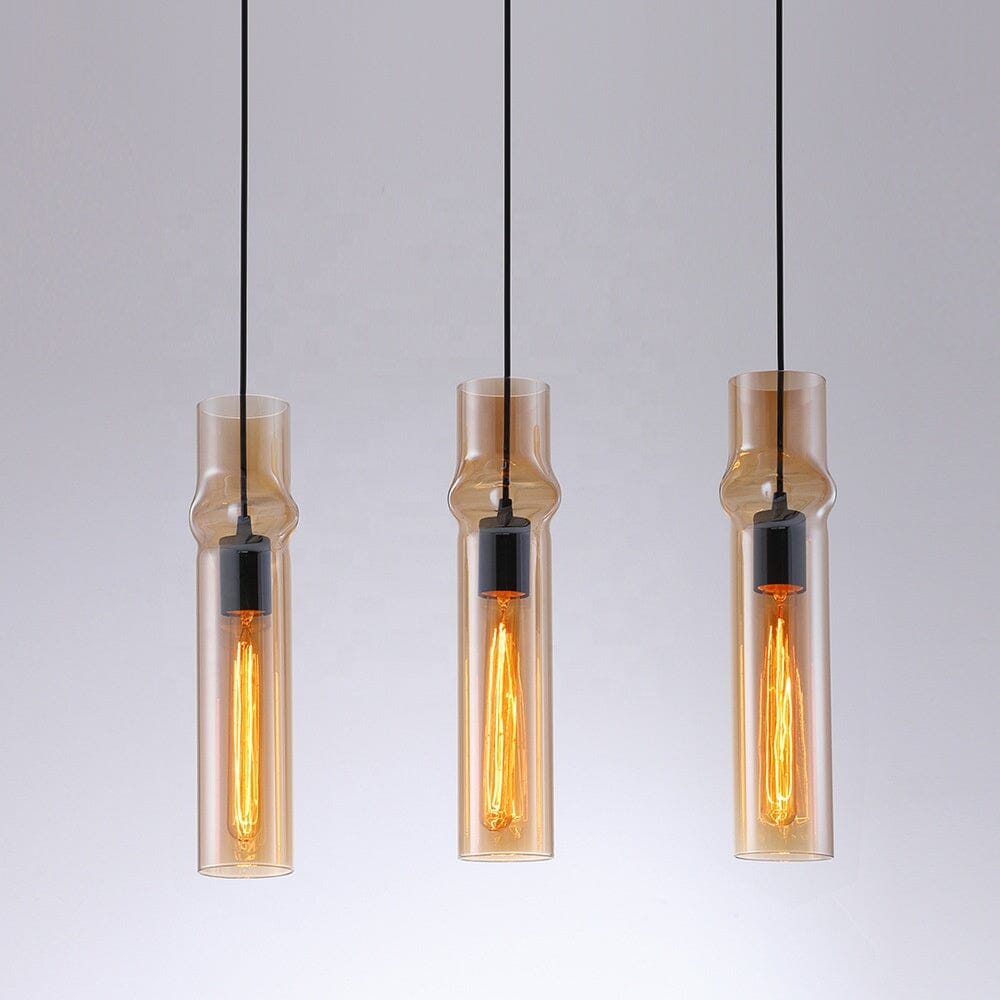 Grey Fire Drop Pendant Lights
