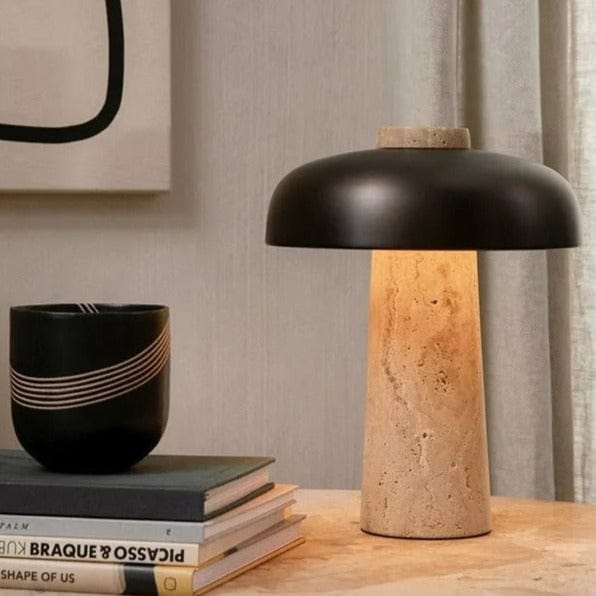 Natural Stone Table Lamp - BritishElegance