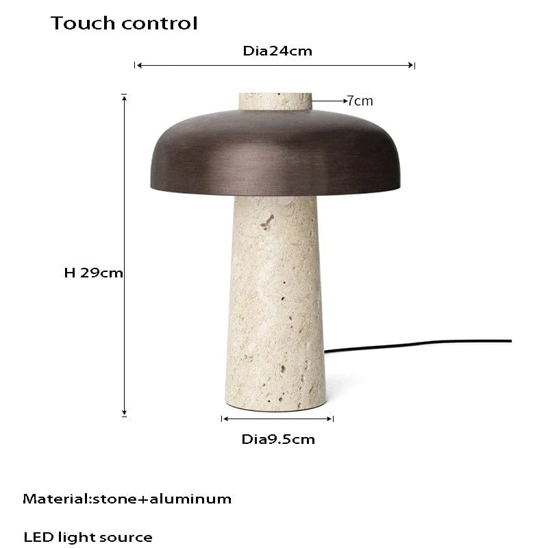 Natural Stone Table Lamp